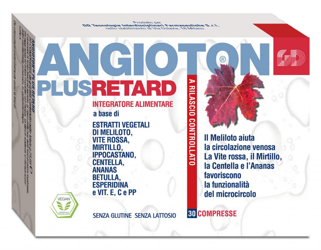 Angioton Plus Retard leg swelling and blood circulation
